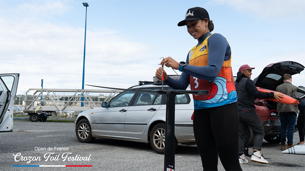 Interview with foil rider Gabriella Eliah Bella from Hawaii
