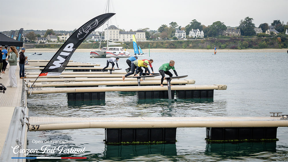 Crozon Foil Festival 2025, Dock Start Pumping Contest