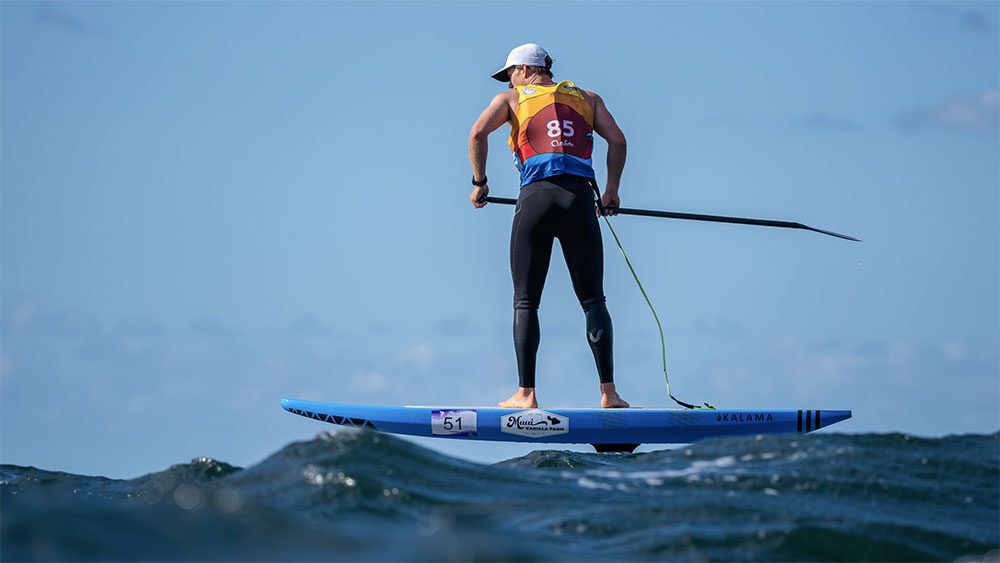 Downwind SUP Foil, Kai Thomson signe le doublé, Marnie Bertram confirme son incroyable progression
