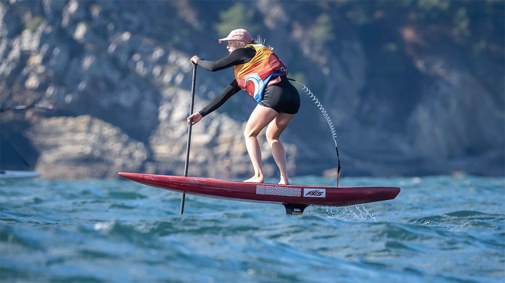 Downwind SUP Foil, Kai Thomson signe le doublé, Marnie Bertram confirme son incroyable progression